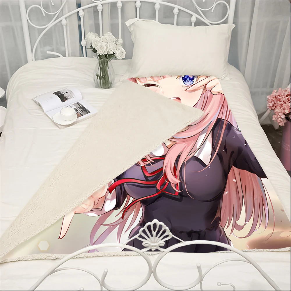 CLOOCL Anime Kaguya Sama Love Is War Fashion Blankets 3D Print Sofa Travel Throw Teens Women Bedding Plush Quilt
CLOOCL Anime Kaguya Sama Love Is War Fashion Blankets 3D Print Sofa Travel Throw Teens Women Bedding Plush Quilt