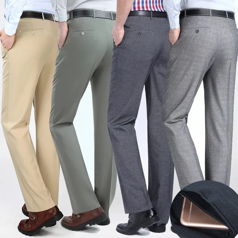 2020 Summer Thin Men's trousers Stretch Black trousers Business Sense Suits Men's Suit pants more size 29-42 44
2020 Summer Thin Men's trousers Stretch Black trousers Business Sense Suits Men's Suit pants more size 29-42 44