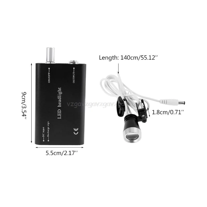 Rechargeable Adjustable Luminance Lithium Battery Led Headlight Operating Lamp Loupe Head Light O11 19
Rechargeable Adjustable Luminance Lithium Battery Led Headlight Operating Lamp Loupe Head Light O11 19