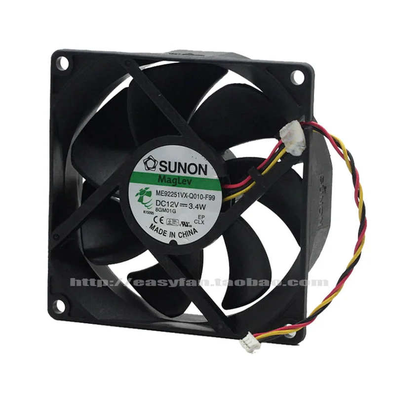 New genuine SUNON 9025 ME92251VX-Q010-F99 12V 3.4W projector fan 90x90x25mm cooling fan
New genuine SUNON 9025 ME92251VX-Q010-F99 12V 3.4W projector fan 90x90x25mm cooling fan