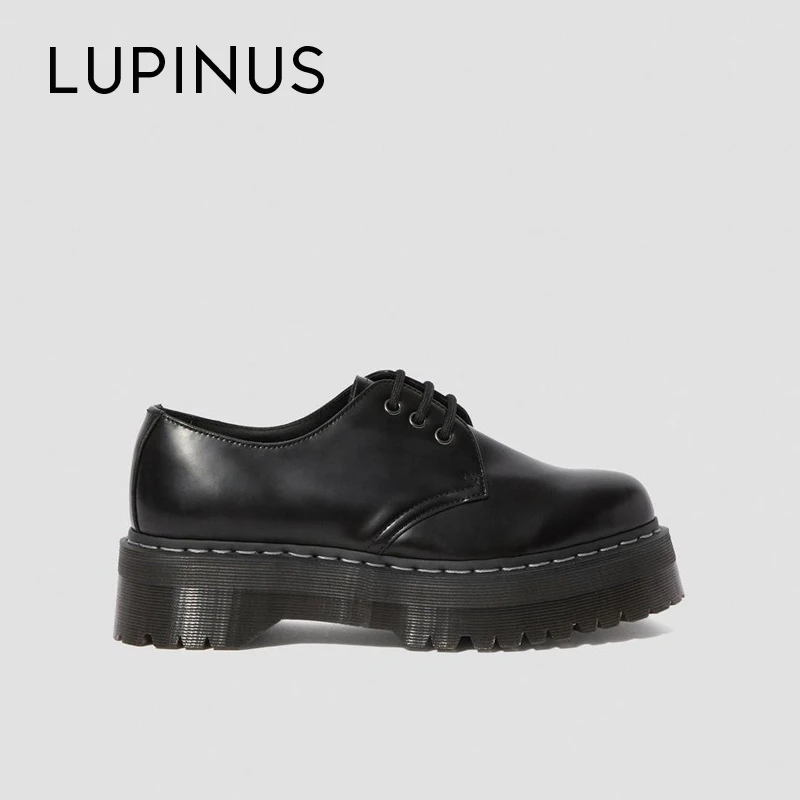 LUPINUS, модная женская обувь на платформе, модель 2022 года, новые кожаные туфли на массивном каблуке с круглым носком, повседневные женские туфл...
LUPINUS, модная женская обувь на платформе, модель 2022 года, новые кожаные туфли на массивном каблуке с круглым носком, повседневные женские туфл...
