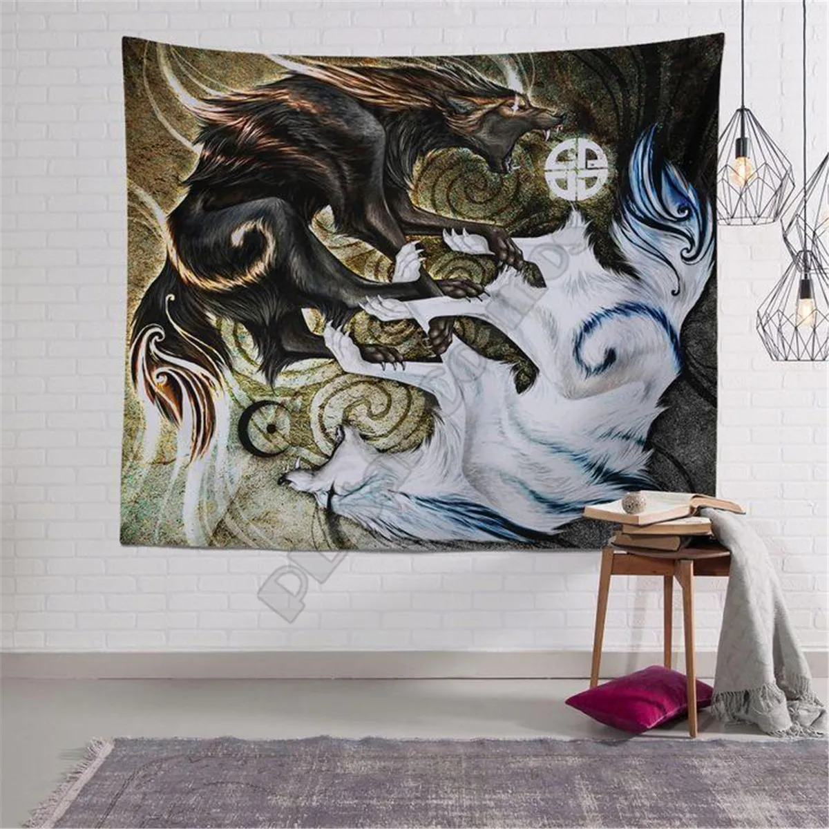 

Viking Legend Warrior Limited 3D Print Wall Tapestry Rectangular Home Decor Wall Hanging Home Decoration 04