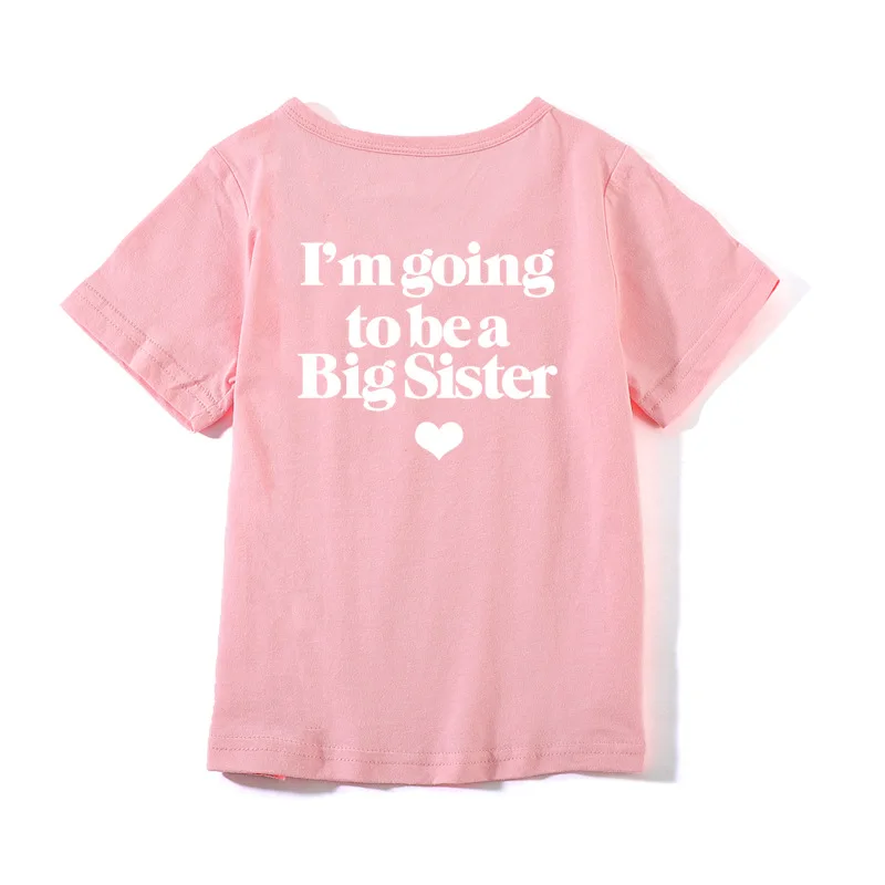 Я собираюсь быть старшим братом сестрой летним ребенком девочкой футболкой с