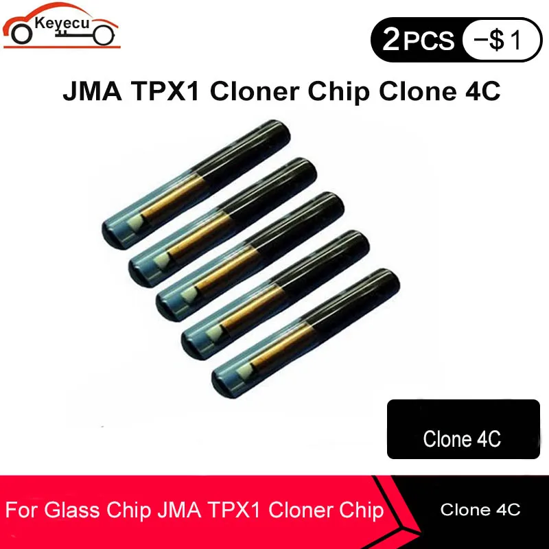 KEYECU 5 Pcs/lot JMA TPX1 Cloner Chip Clone 4C Chip for Toyota Lexus for Ford for Suzuki for Daihatsu for Infiniti for Lincoln
KEYECU 5 Pcs/lot JMA TPX1 Cloner Chip Clone 4C Chip for Toyota Lexus for Ford for Suzuki for Daihatsu for Infiniti for Lincoln