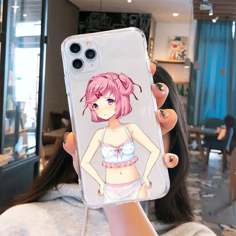 Doki Doki Literature Club PhoneCase Transparent soft For iphone 5 6 7 8 11 12 s c se plus mini x xs xr pro max cover shell funda
Doki Doki Literature Club PhoneCase Transparent soft For iphone 5 6 7 8 11 12 s c se plus mini x xs xr pro max cover shell funda