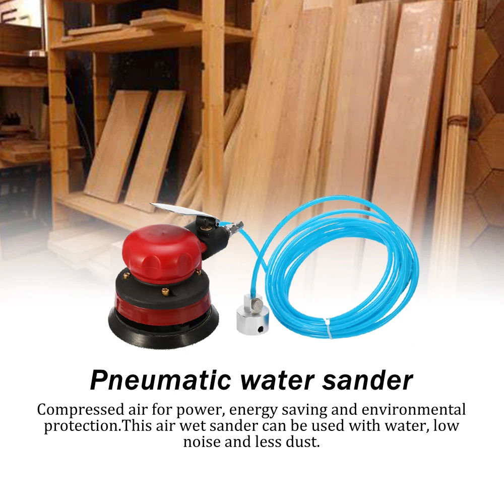 KKmoon Professional Pneumatic Air Water Sander Polisher Inlet Grinding Machine Kit Polishing Tool 1/4" Connection
KKmoon Professional Pneumatic Air Water Sander Polisher Inlet Grinding Machine Kit Polishing Tool 1/4" Connection