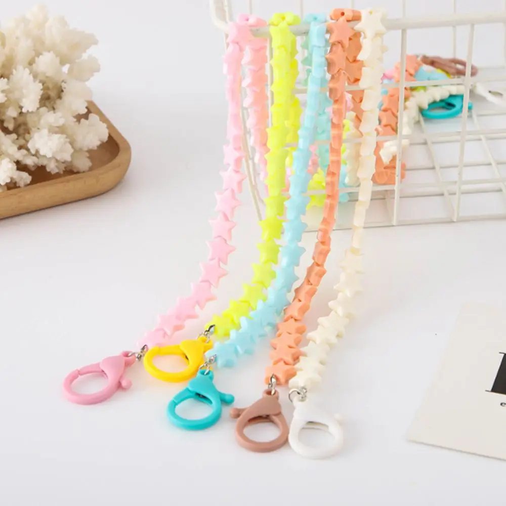 Цветная Акриловая цепочка для очков со звездами, держатель для ожерелья, ремешки для солнцезащитных очков, нескользящая подвесная цепочка ... 
Цветная Акриловая цепочка для очков со звездами, держатель для ожерелья, ремешки для солнцезащитных очков, нескользящая подвесная цепочка ...