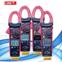 UNI-T UT216 series 600A True RMS Digital Clamp Meters Auto Range Multimeters AC Voltage Current Tongs Testers