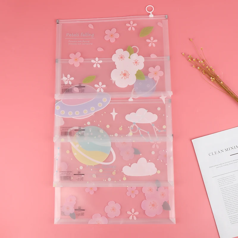 2020 Горячая продажа Настольный органайзер Канцтовары 1Kawaii A4 водонепроницаемый