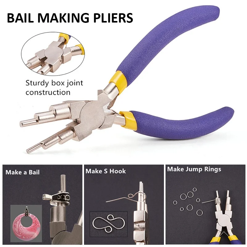 Carbon steel round nose pliers diy nickel iron pliers hand tools jewelry accessories production six-section pliers
Carbon steel round nose pliers diy nickel iron pliers hand tools jewelry accessories production six-section pliers