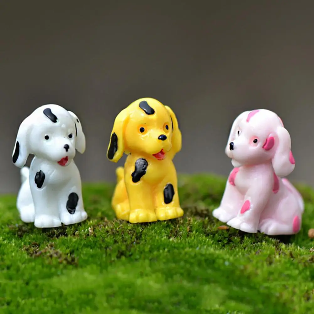 Resin Mini Dog Miniature Model Doll Figurine Statue Garden Moss Landscape Decor 
Resin Mini Dog Miniature Model Doll Figurine Statue Garden Moss Landscape Decor