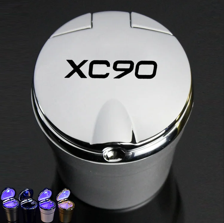 For Volvo XC90 S60 V90 V40 S90 XC40 XC60 With Blue LED Lights Car Logo Ashtray Cigarette Smoke Holder With Blue LED Lights
For Volvo XC90 S60 V90 V40 S90 XC40 XC60 With Blue LED Lights Car Logo Ashtray Cigarette Smoke Holder With Blue LED Lights