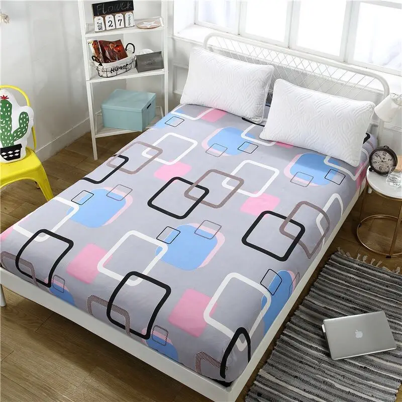 Sheet Bed Sheet With Pillowcase Blue Flower Printed Bed Linen Queen Size Mattress Covers Fitted Sheet Sets With Elastic 2019
Sheet Bed Sheet With Pillowcase Blue Flower Printed Bed Linen Queen Size Mattress Covers Fitted Sheet Sets With Elastic 2019