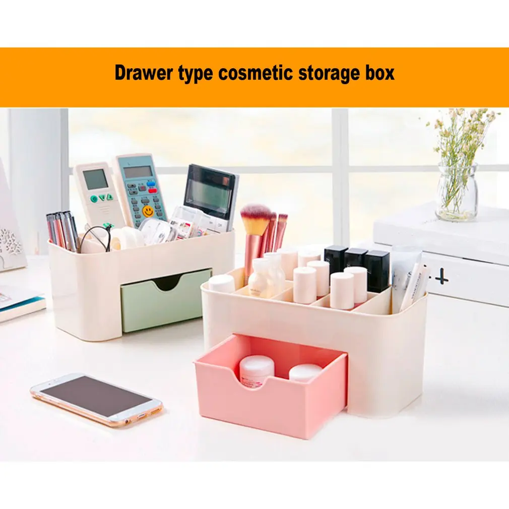 Plastic Makeup Organizer Box For Cosmetics Desk Office Multifunction ,Desktop Storage Boxes, Drawer Makeup 2021
Plastic Makeup Organizer Box For Cosmetics Desk Office Multifunction ,Desktop Storage Boxes, Drawer Makeup 2021