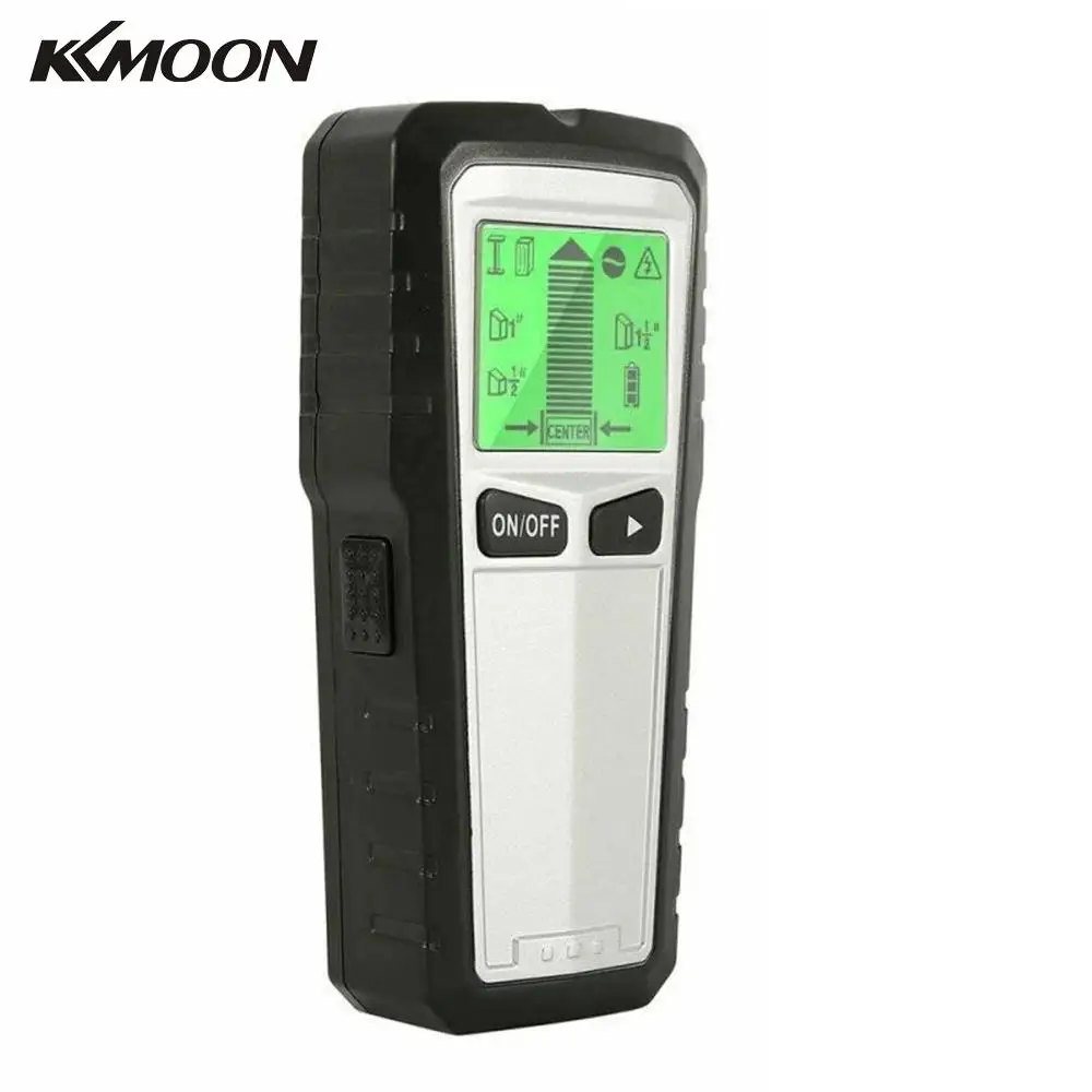 KKMOON 5 in 1 Multi-function Electronic Stud Finder Locator Smart Wall Scanner Metal Detector for Wire Cable Rebar Detection
KKMOON 5 in 1 Multi-function Electronic Stud Finder Locator Smart Wall Scanner Metal Detector for Wire Cable Rebar Detection
