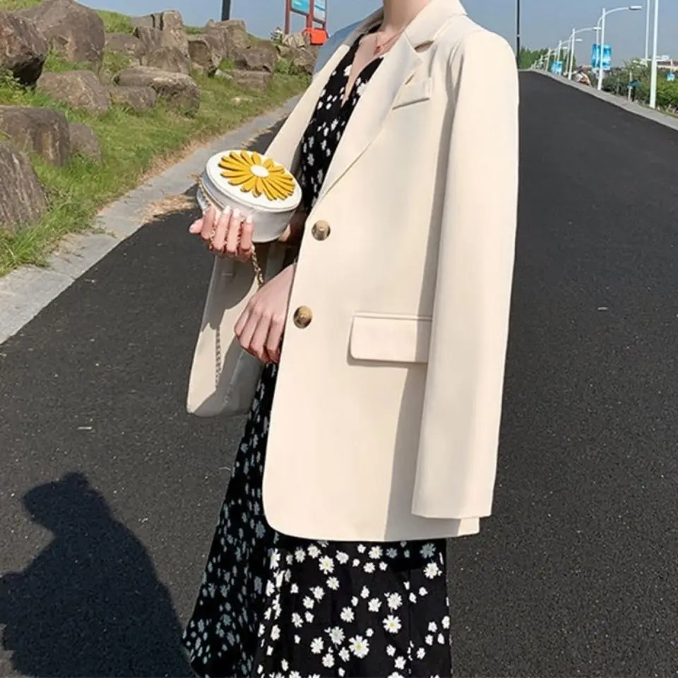 Suit coat women 2021 new Korean versatile spring autumn new net red casual small suit British style
Suit coat women 2021 new Korean versatile spring autumn new net red casual small suit British style