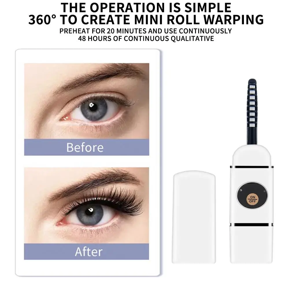 1pcs 60-90 Eyelash Curling Electric Eyelash Fashion Eyelash Curler Heating Effective Party 10 Seconds
1pcs 60-90 Eyelash Curling Electric Eyelash Fashion Eyelash Curler Heating Effective Party 10 Seconds
