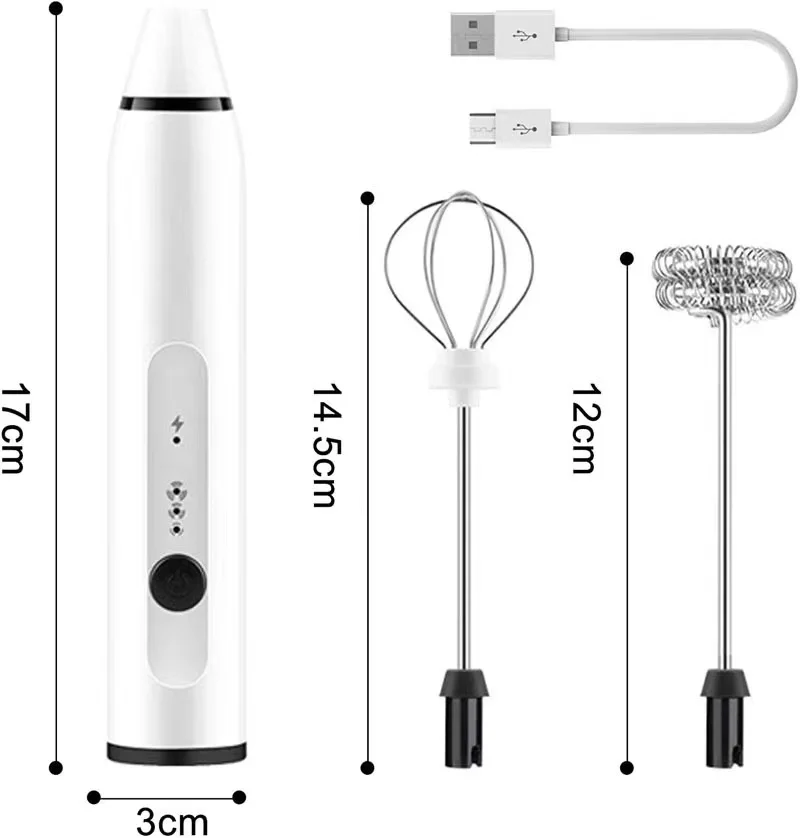 2021 Electric Milk Whisk 3-Speed Adjustable Blender Kitchen Foaming Drink Mixer Coffee Cappuccino Cream Egg Mixing Mixer Tools
2021 Electric Milk Whisk 3-Speed Adjustable Blender Kitchen Foaming Drink Mixer Coffee Cappuccino Cream Egg Mixing Mixer Tools