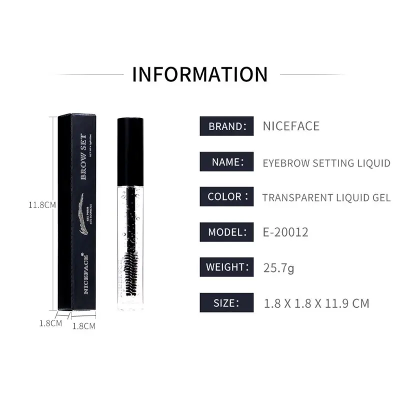 Lift Wild Eyebrow Styling Shaping DIY Makeup Eye Brow Liquid Enhancer Salon Use X7JA
Lift Wild Eyebrow Styling Shaping DIY Makeup Eye Brow Liquid Enhancer Salon Use X7JA