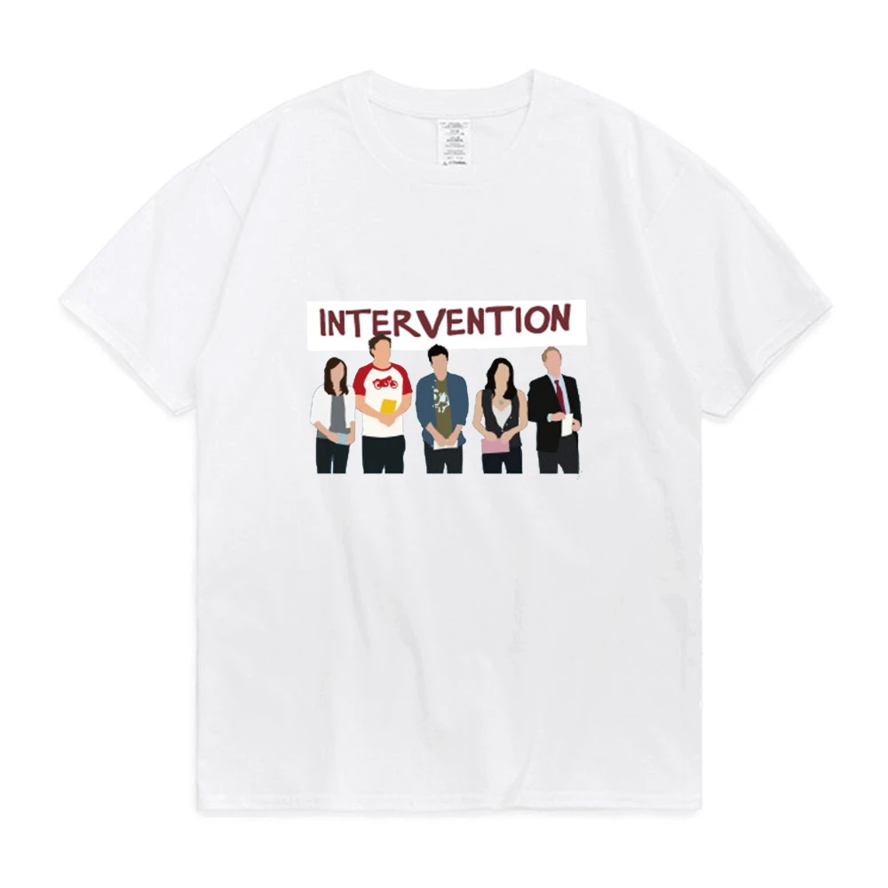 Funny Intervention How I Met Your Mother Tee Shirt Women's HIMYM T Shirt Pure Cotton O-Neck Short Sleeve T-Shirts Men's Clothing
Funny Intervention How I Met Your Mother Tee Shirt Women's HIMYM T Shirt Pure Cotton O-Neck Short Sleeve T-Shirts Men's Clothing