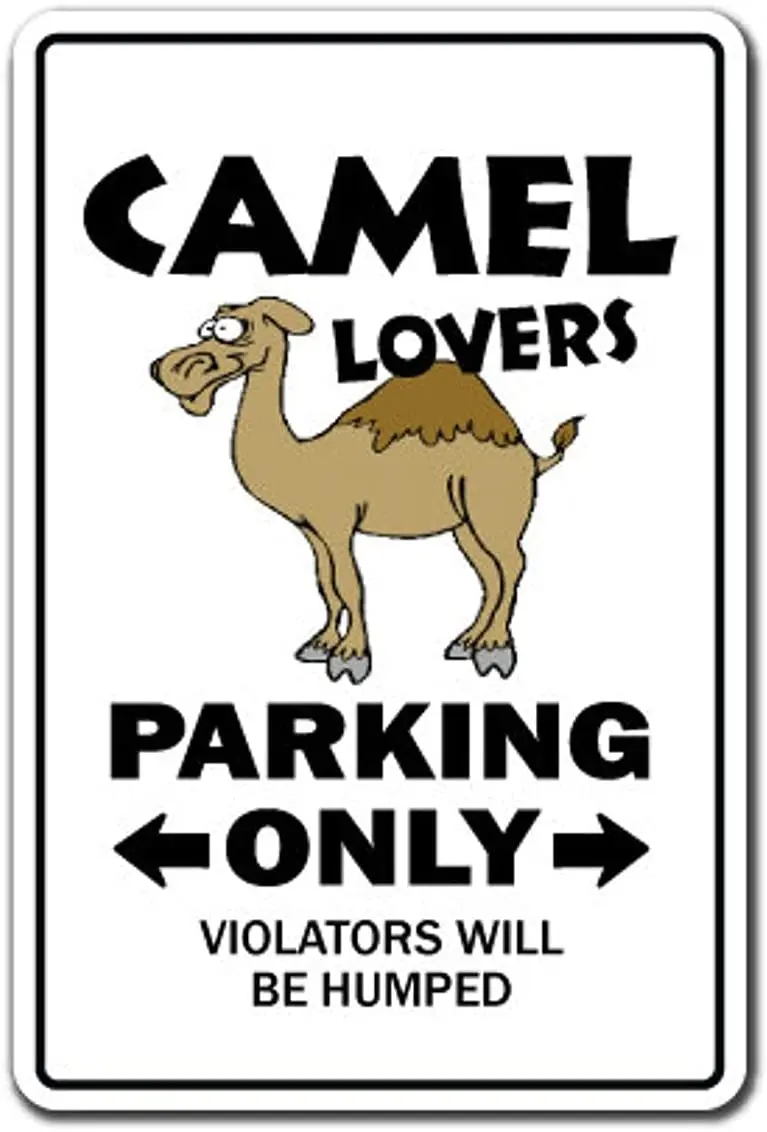 Camel Lovers Parking Metal Signs Posters for Garage Man Cave Shop Bar Pub Decor 12x8 inch
Camel Lovers Parking Metal Signs Posters for Garage Man Cave Shop Bar Pub Decor 12x8 inch