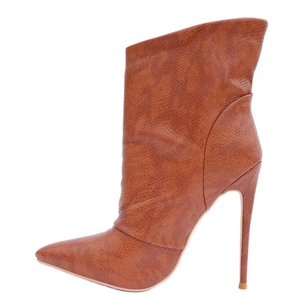 Short Boots Women 2021 New Autumn and Winter Thin Heel Shoes Sexy Black Stiletto Pointed High Heels Serpentine Women's shoes
Short Boots Women 2021 New Autumn and Winter Thin Heel Shoes Sexy Black Stiletto Pointed High Heels Serpentine Women's shoes