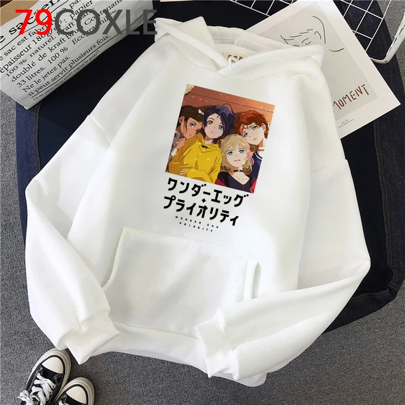 Wonder Egg Priority hoodies female Korea Ulzzang printed women pullover graphic harajuku
Wonder Egg Priority hoodies female Korea Ulzzang printed women pullover graphic harajuku