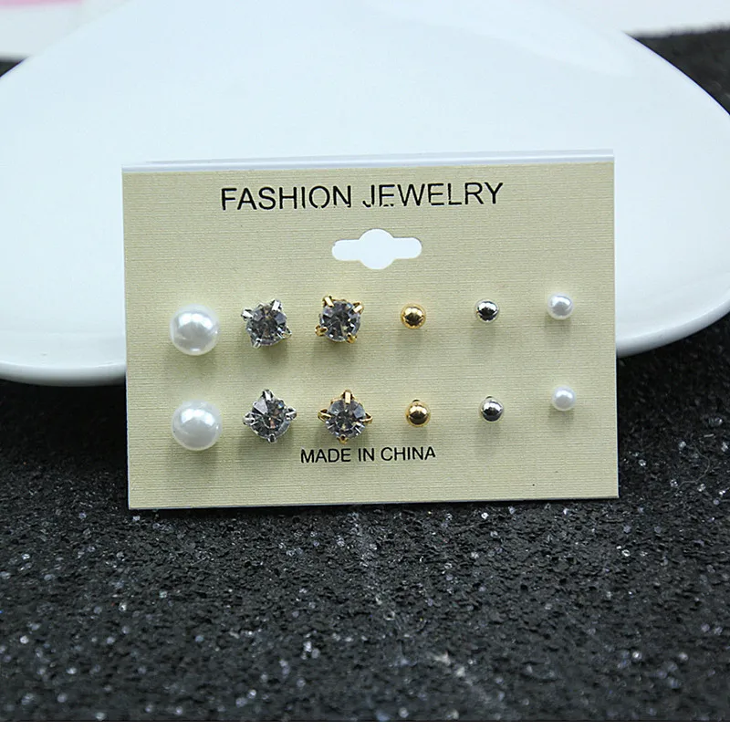 Brincos Aretes Cross-border New Hot Style Earring Card Copy Zirconium Contracted Earrings And One 6 For Direct Manufacturers
Brincos Aretes Cross-border New Hot Style Earring Card Copy Zirconium Contracted Earrings And One 6 For Direct Manufacturers
