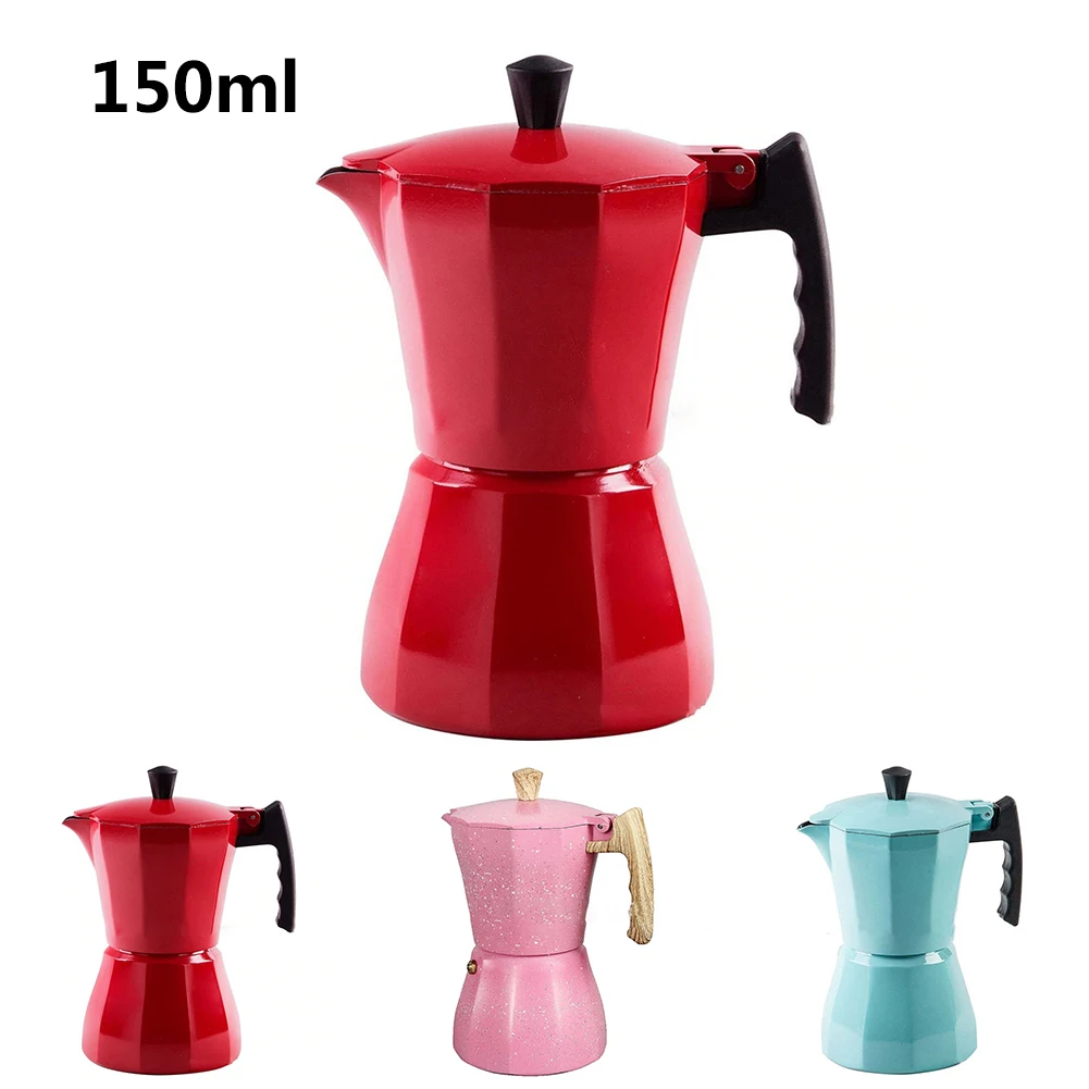 1pc 150ML(3cup) Coffee Pot Aluminum Italian Moka Espresso Coffee Maker Percolator Stove Top Pot Coffee Pot
1pc 150ML(3cup) Coffee Pot Aluminum Italian Moka Espresso Coffee Maker Percolator Stove Top Pot Coffee Pot
