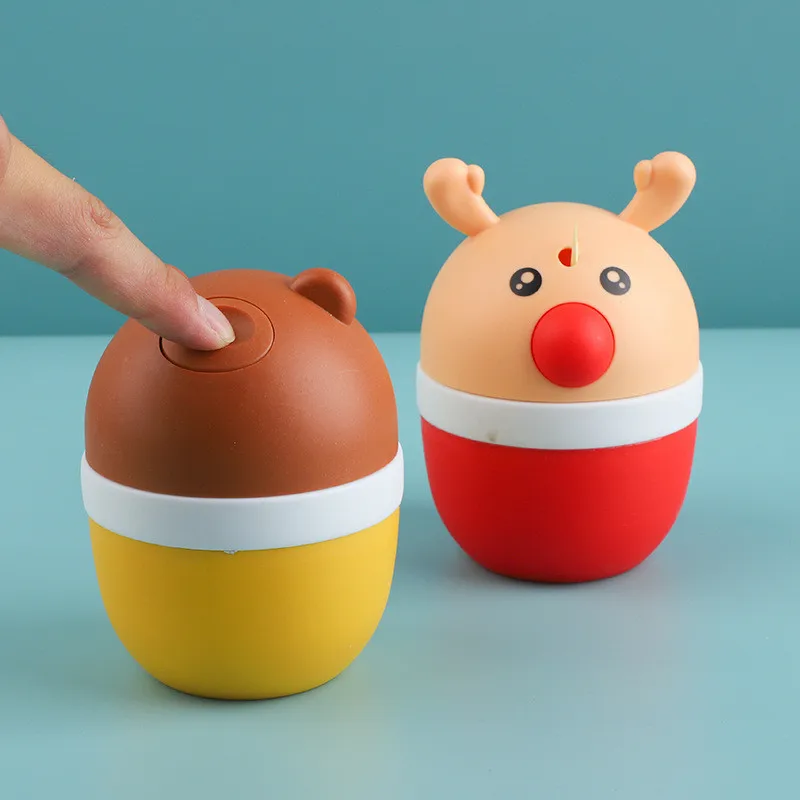 Cartoon Animal Automatic Toothpick Dispenser Press-Type Toothpick Bottle Portable Toothpick Container Cans Desktop Decoration
Cartoon Animal Automatic Toothpick Dispenser Press-Type Toothpick Bottle Portable Toothpick Container Cans Desktop Decoration