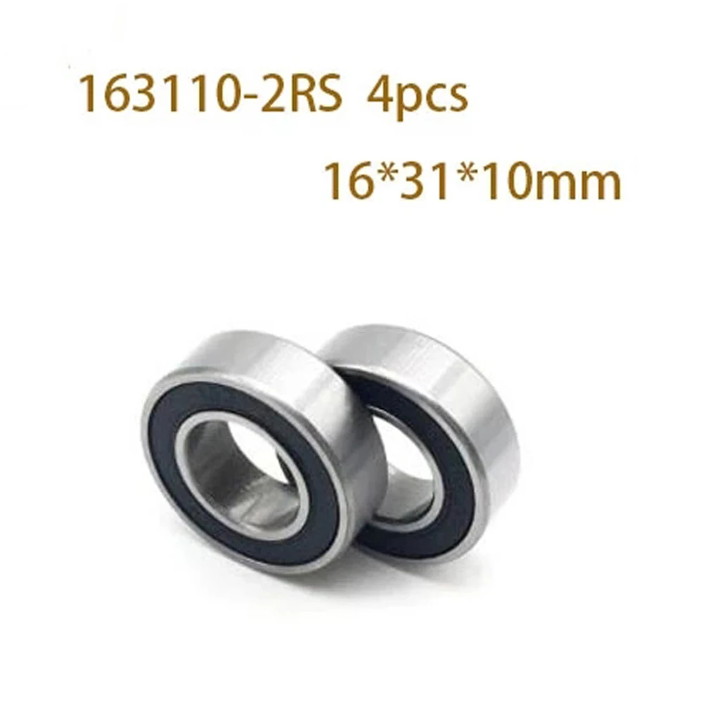 4pcs/lot 163110-2RS, 6002-2RS Shielding Ball Bearing Bicycle Bearing 16*31*10mm 163110 2 for Bottom Brackets
4pcs/lot 163110-2RS, 6002-2RS Shielding Ball Bearing Bicycle Bearing 16*31*10mm 163110 2 for Bottom Brackets
