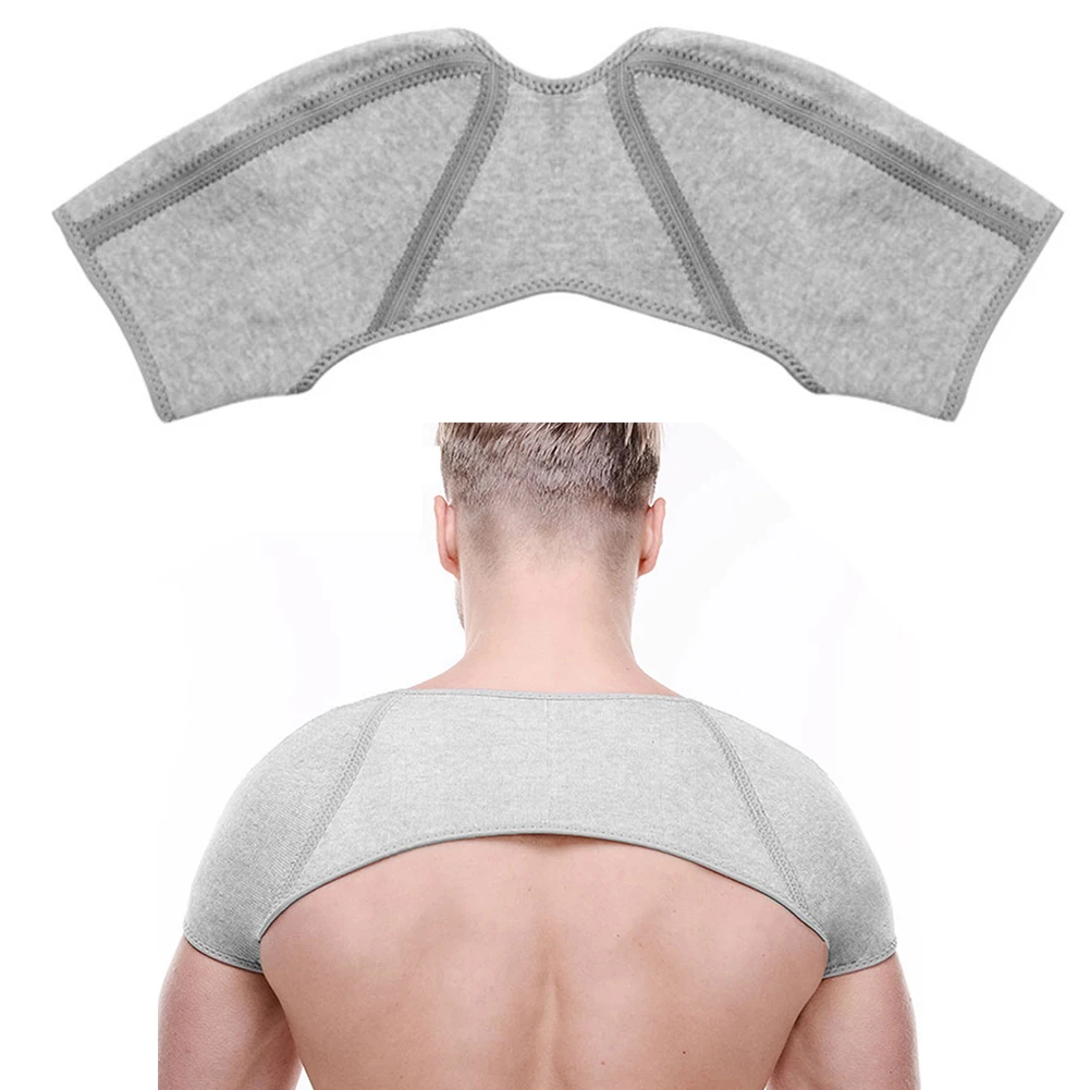 Double Shoulder Bamboo Charcoal Shoulder GuardsBack Support Compression Pads Sports Warmer Wrap for Arthritis Pain Relief
Double Shoulder Bamboo Charcoal Shoulder GuardsBack Support Compression Pads Sports Warmer Wrap for Arthritis Pain Relief