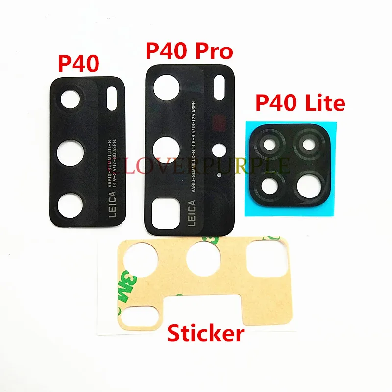 1x New Original Camera glass lens with sticker for Huawei P40 Pro Lite Back lens replacement parts
1x New Original Camera glass lens with sticker for Huawei P40 Pro Lite Back lens replacement parts