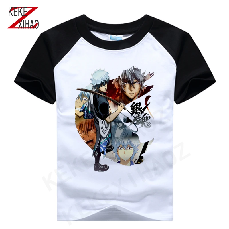 Summer Autumn Short Sleeve Anime T-Shirt GINTAMA Lovely Clothing Unisex Child Pure Cotton T Shirt Children's Gifts Tshirt
Summer Autumn Short Sleeve Anime T-Shirt GINTAMA Lovely Clothing Unisex Child Pure Cotton T Shirt Children's Gifts Tshirt
