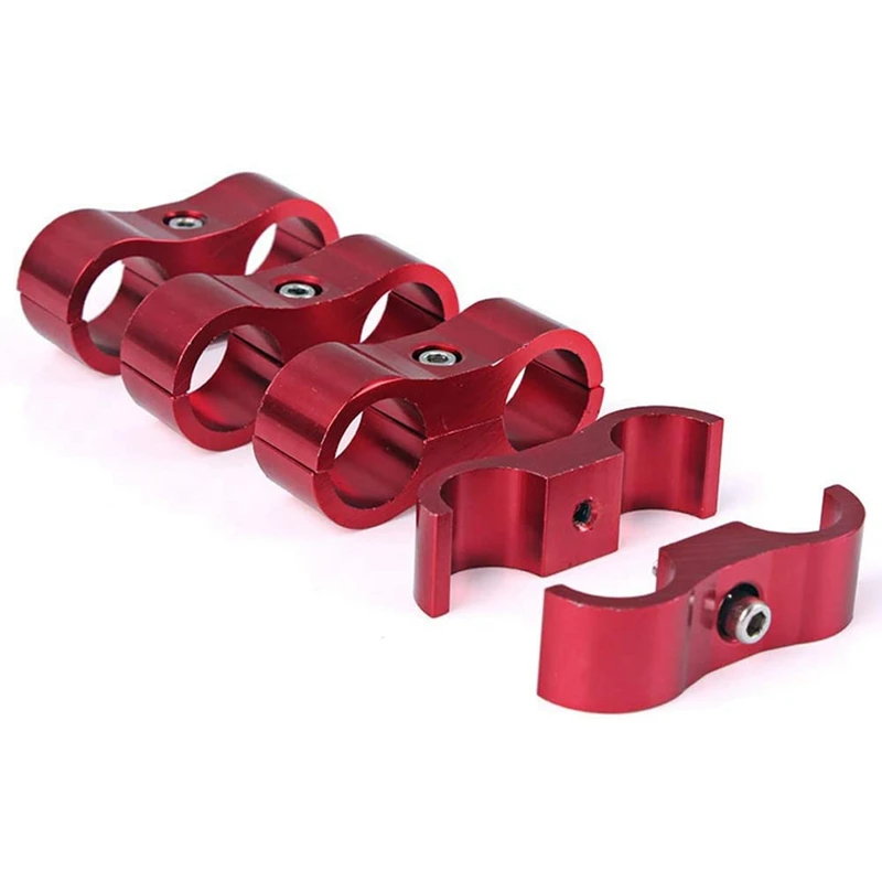 Pipe clamps AN10 Double-Hole Oil Pipeline Clamp Hose Separator Clamp Install Split Hose Joint Adapter
Pipe clamps AN10 Double-Hole Oil Pipeline Clamp Hose Separator Clamp Install Split Hose Joint Adapter