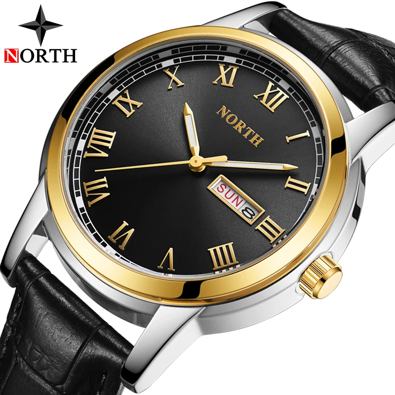 Часы мужские кварцевые, деловые, повседневные, водонепроницаемые, с календарем на неделю 
Часы мужские кварцевые, деловые, повседневные, водонепроницаемые, с календарем на неделю