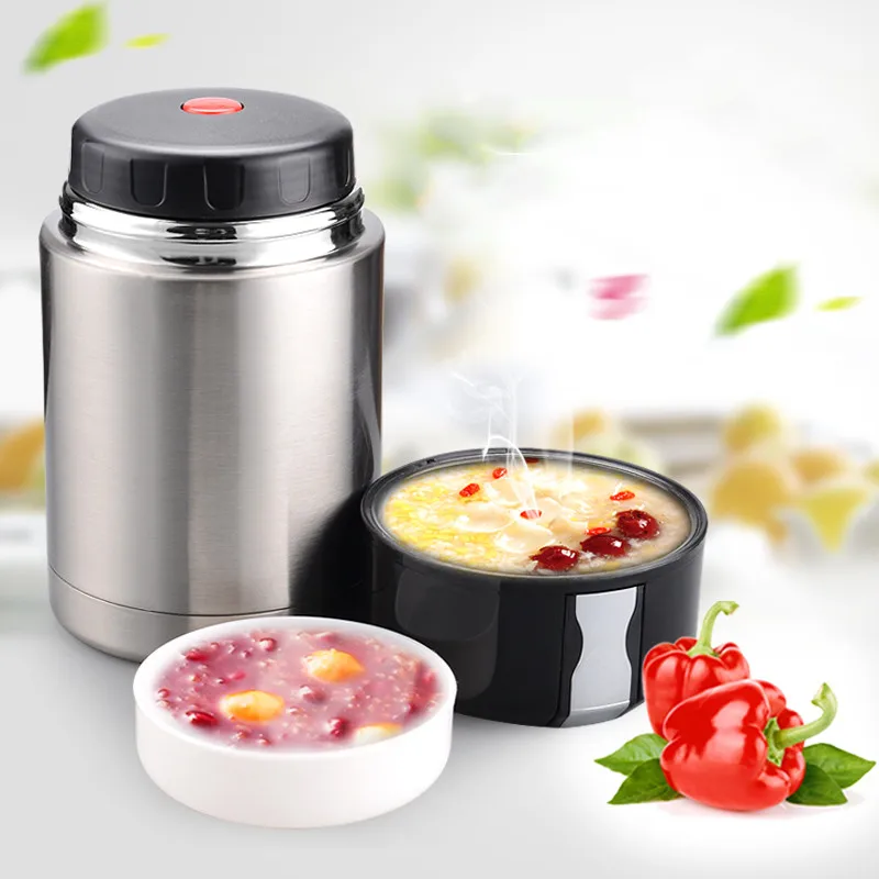 Large Capacity 800ML/1000ML/1200ML Thermos Lunch Box Portable Stainless Steel Food Soup Containers Vacuum Flasks Thermocup
Large Capacity 800ML/1000ML/1200ML Thermos Lunch Box Portable Stainless Steel Food Soup Containers Vacuum Flasks Thermocup