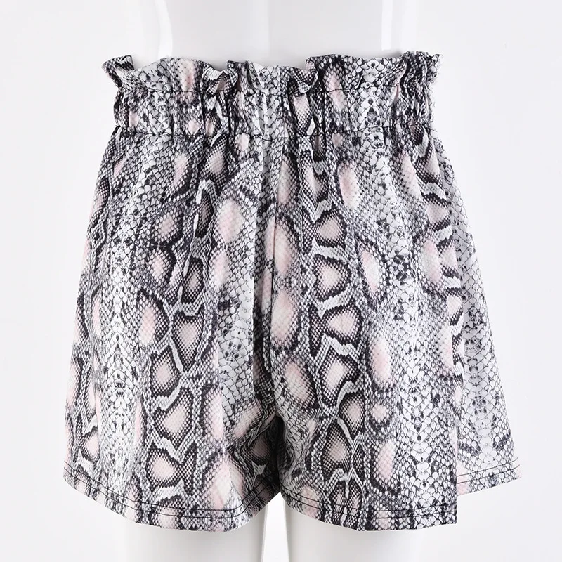 Snake Print High Waist Shorts Women 2019 Autumn Paper Bag Sexy Elegant Fashion Lace Up Ruffle Mini Ladies Shorts Skirts
Snake Print High Waist Shorts Women 2019 Autumn Paper Bag Sexy Elegant Fashion Lace Up Ruffle Mini Ladies Shorts Skirts