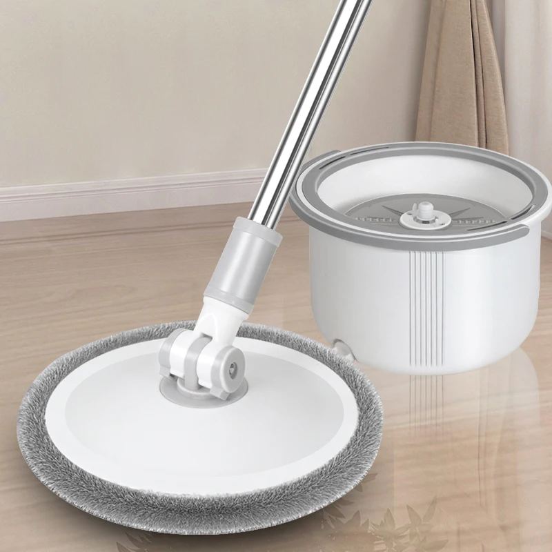 Mops Floor Cleaning Lazy Hand-Washing Bucket Wet and Dry Sewage Separation Rotary Mop Bucket Household Rotary Mop Single Bucket
Mops Floor Cleaning Lazy Hand-Washing Bucket Wet and Dry Sewage Separation Rotary Mop Bucket Household Rotary Mop Single Bucket