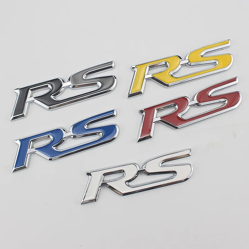 1 Pcs 3D Metal RS Logo car emblem Rear Trunk Sticker Sport version modification Car Styling 8.5X2.5CM
1 Pcs 3D Metal RS Logo car emblem Rear Trunk Sticker Sport version modification Car Styling 8.5X2.5CM