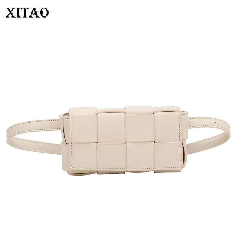 

Сумка-мессенджер XITAO WMD3174 женская, плетеная сумочка высокого качества, универсальная модная сумка в сеточку, однотонная нишевая сумка в стил...