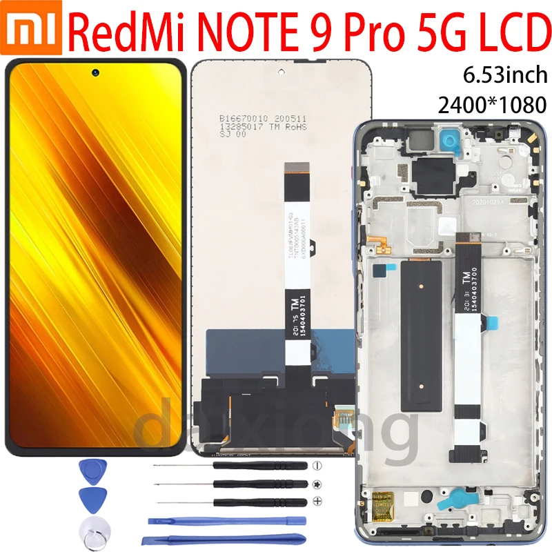 Оригинальный ЖК-дисплей 6,67 дюйма для Xiaomi Redmi Note 9 Pro, зеркальный ЖК-дисплей, экран с дигитайзером для Xiaomi 10T Lite 5G M2007J17G/C, ЖК-дисплей в сборе
Оригинальный ЖК-дисплей 6,67 дюйма для Xiaomi Redmi Note 9 Pro, зеркальный ЖК-дисплей, экран с дигитайзером для Xiaomi 10T Lite 5G M2007J17G/C, ЖК-дисплей в сборе