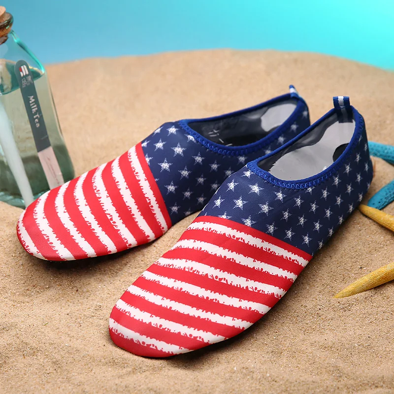 American Flag Beach Shoes Men Sneakers Wading Swimming Barefoot Shoes For Men Colorful Printing Water Men Shoes zapatillas agua
American Flag Beach Shoes Men Sneakers Wading Swimming Barefoot Shoes For Men Colorful Printing Water Men Shoes zapatillas agua