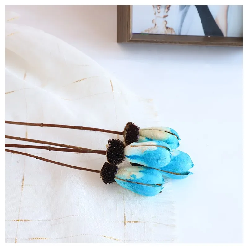 Real Natural Plant Imported Multi-Color Tulip Dried Eternal Flower Preserved Fresh Bouquet For Wedding Home Party Decoration
Real Natural Plant Imported Multi-Color Tulip Dried Eternal Flower Preserved Fresh Bouquet For Wedding Home Party Decoration