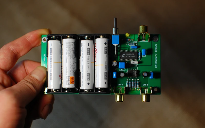 Аккумулятор улучшенной версии tda1543 декодер 47lab dac, не включает четыре перезаряжаемые батареи на картинке
Аккумулятор улучшенной версии tda1543 декодер 47lab dac, не включает четыре перезаряжаемые батареи на картинке