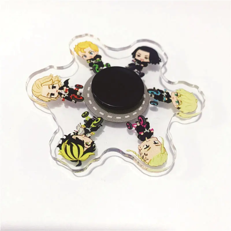 Tokyo Revenger Fingertip Spinner Tokyo Swastika Avengers Funny Toys Anime Fans Children Adult Christmas Gifts Mikey Draken Toys
Tokyo Revenger Fingertip Spinner Tokyo Swastika Avengers Funny Toys Anime Fans Children Adult Christmas Gifts Mikey Draken Toys