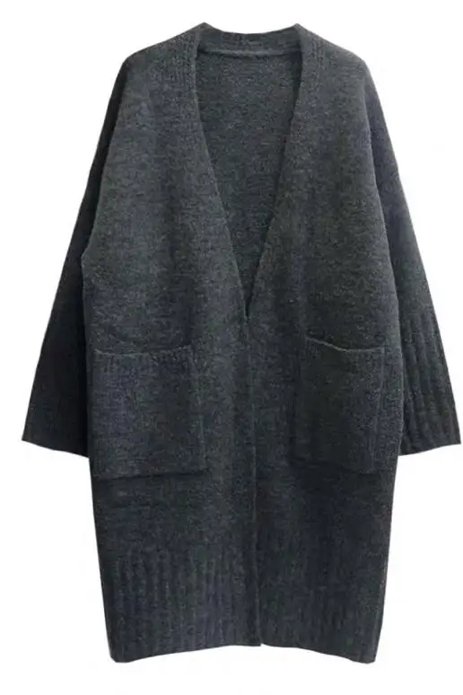 Fashion women's sweater coat 2020 autumn and winter new loose outer wear thick lazy wind mid-length knitted cardigan
Fashion women's sweater coat 2020 autumn and winter new loose outer wear thick lazy wind mid-length knitted cardigan