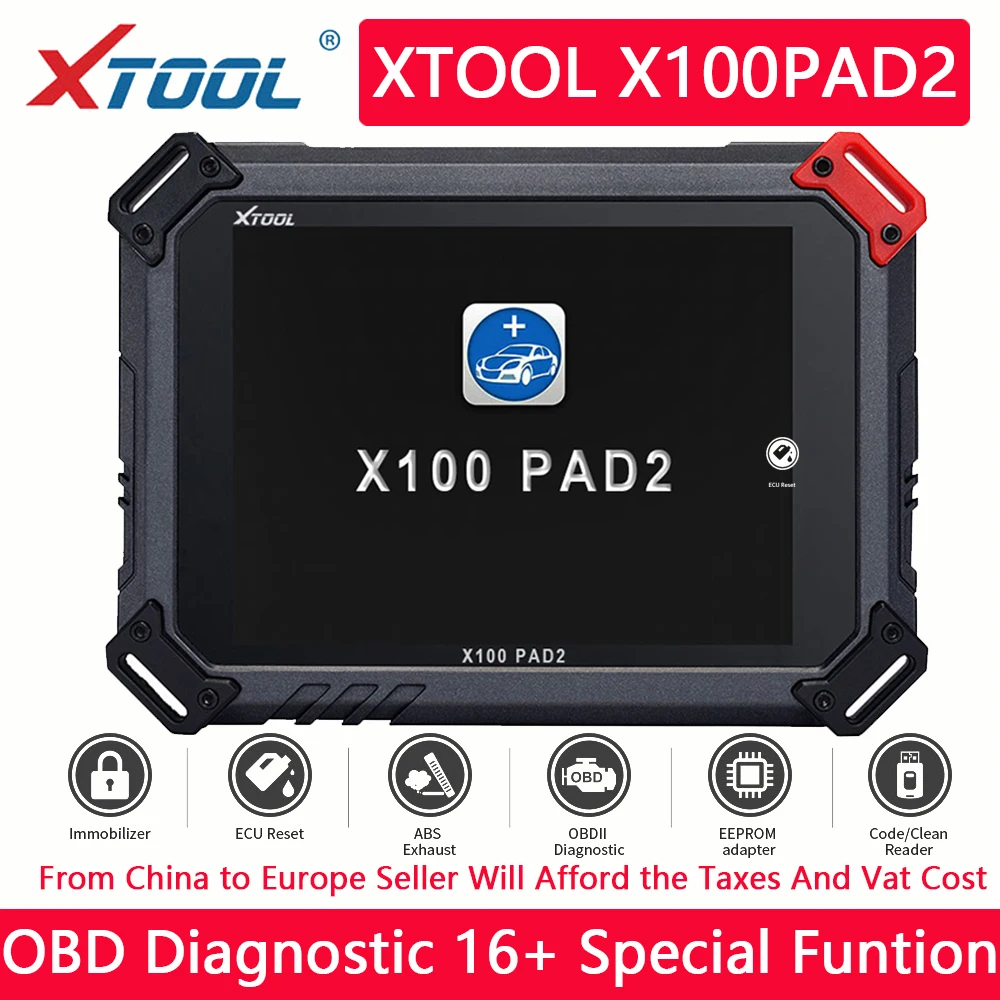 Original X100 PAD2 for XTOOL X100 pad 2 Better than X300 Pro3 Auto Key Programmer with Special Function KO Thingkdiag K518 VVDI
Original X100 PAD2 for XTOOL X100 pad 2 Better than X300 Pro3 Auto Key Programmer with Special Function KO Thingkdiag K518 VVDI
