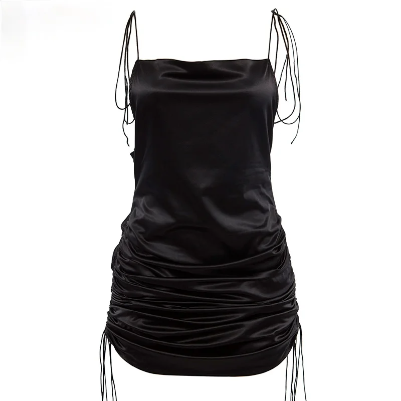 Summer Fashion Women Solid Spaghetti Straps Backless Sleeveless Sexy Dresses Bottom Length Adjustable Ladies Casual Dress New
Summer Fashion Women Solid Spaghetti Straps Backless Sleeveless Sexy Dresses Bottom Length Adjustable Ladies Casual Dress New