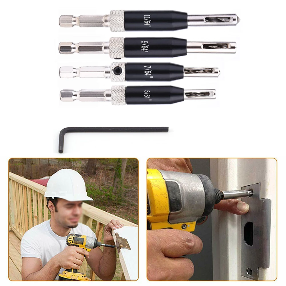 5/64\\\\\\\" 7/64\\\\\\\" 9/64\\\\\\\" 11/64\\\\\\\" Drill Bit Black High speed steel Self Centering
5/64\\\\\\\" 7/64\\\\\\\" 9/64\\\\\\\" 11/64\\\\\\\" Drill Bit Black High speed steel Self Centering
